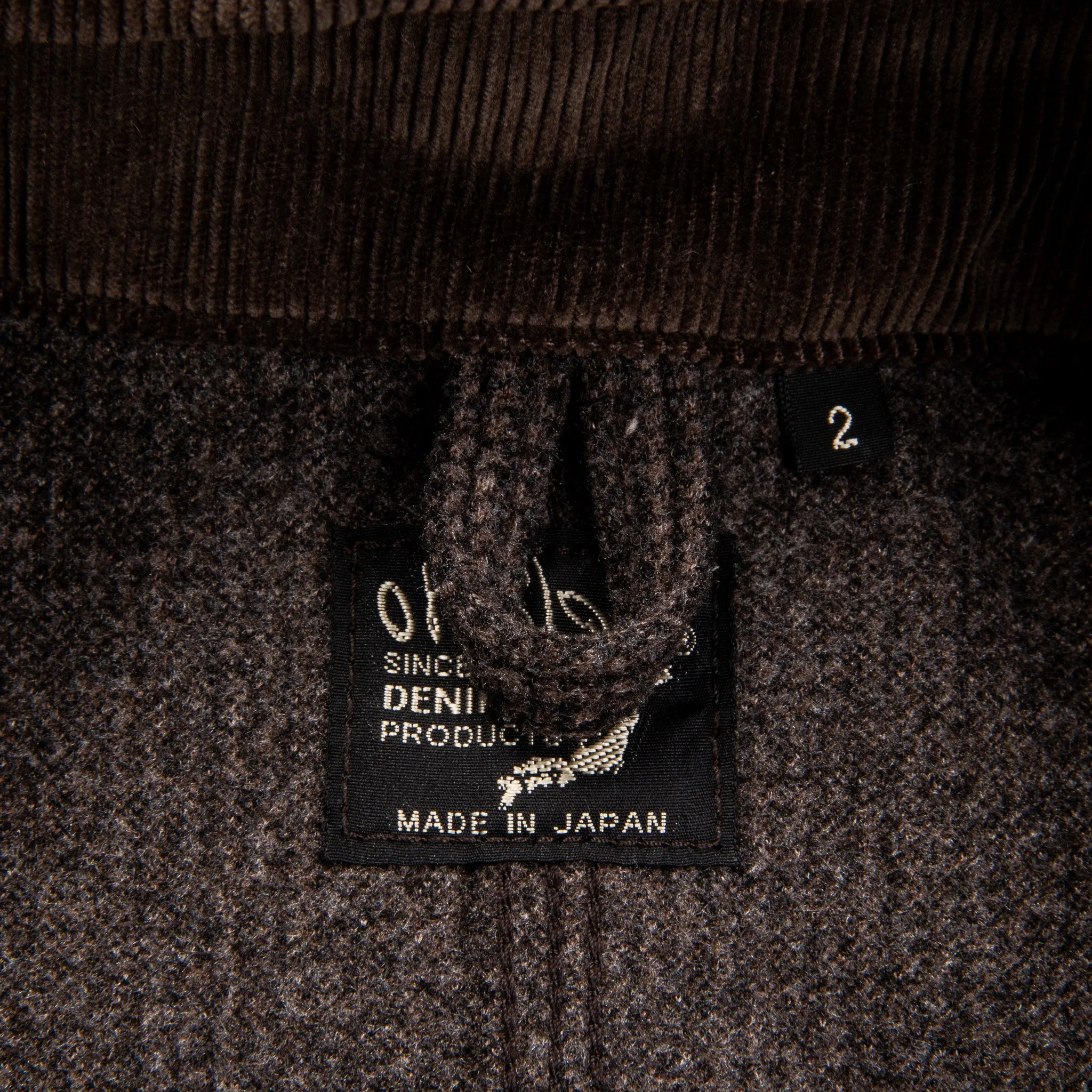 OrSlow Relaxed Fit Coverall Houndstooth Brown