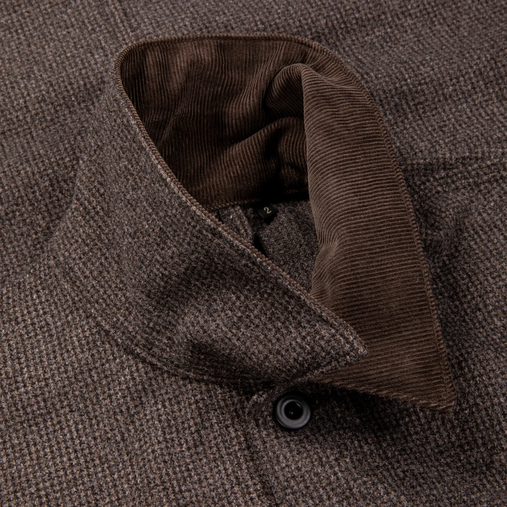OrSlow Relaxed Fit Coverall Houndstooth Brown