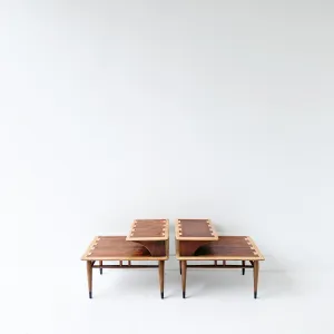 Pair of Lane Acclaim Step Tables