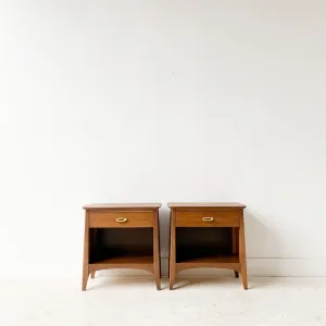 Pair of Mid Century Dixie Nightstands