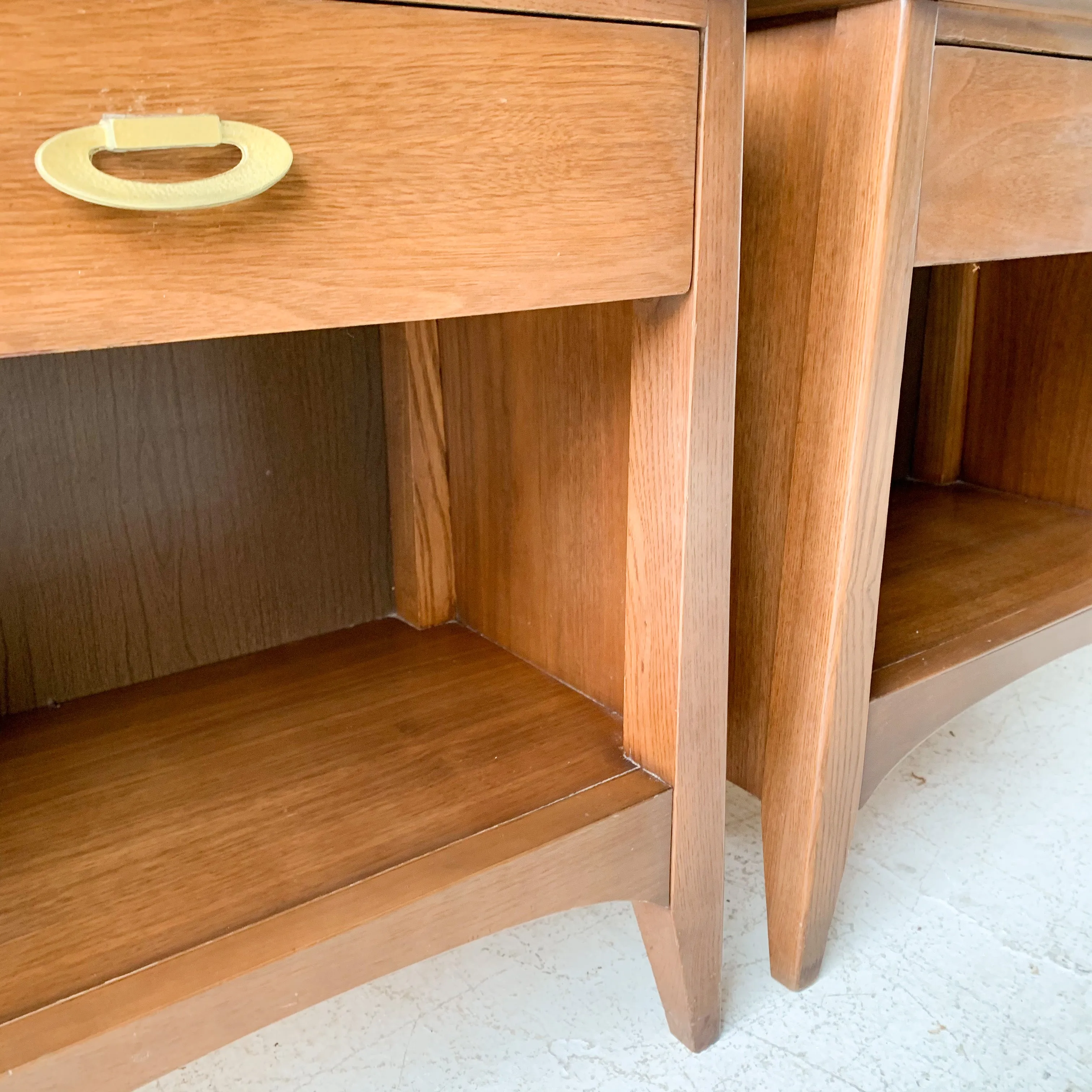 Pair of Mid Century Dixie Nightstands