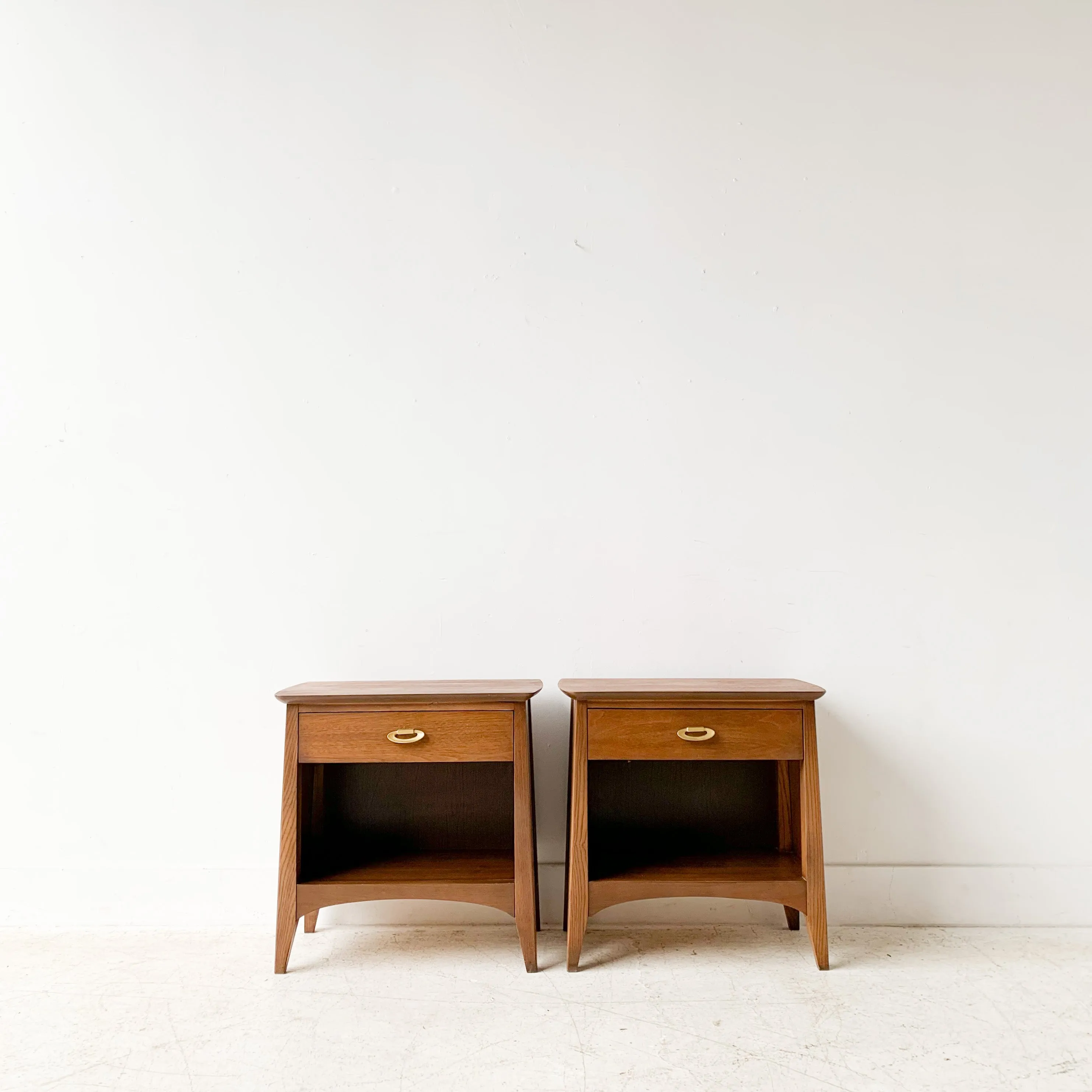 Pair of Mid Century Dixie Nightstands