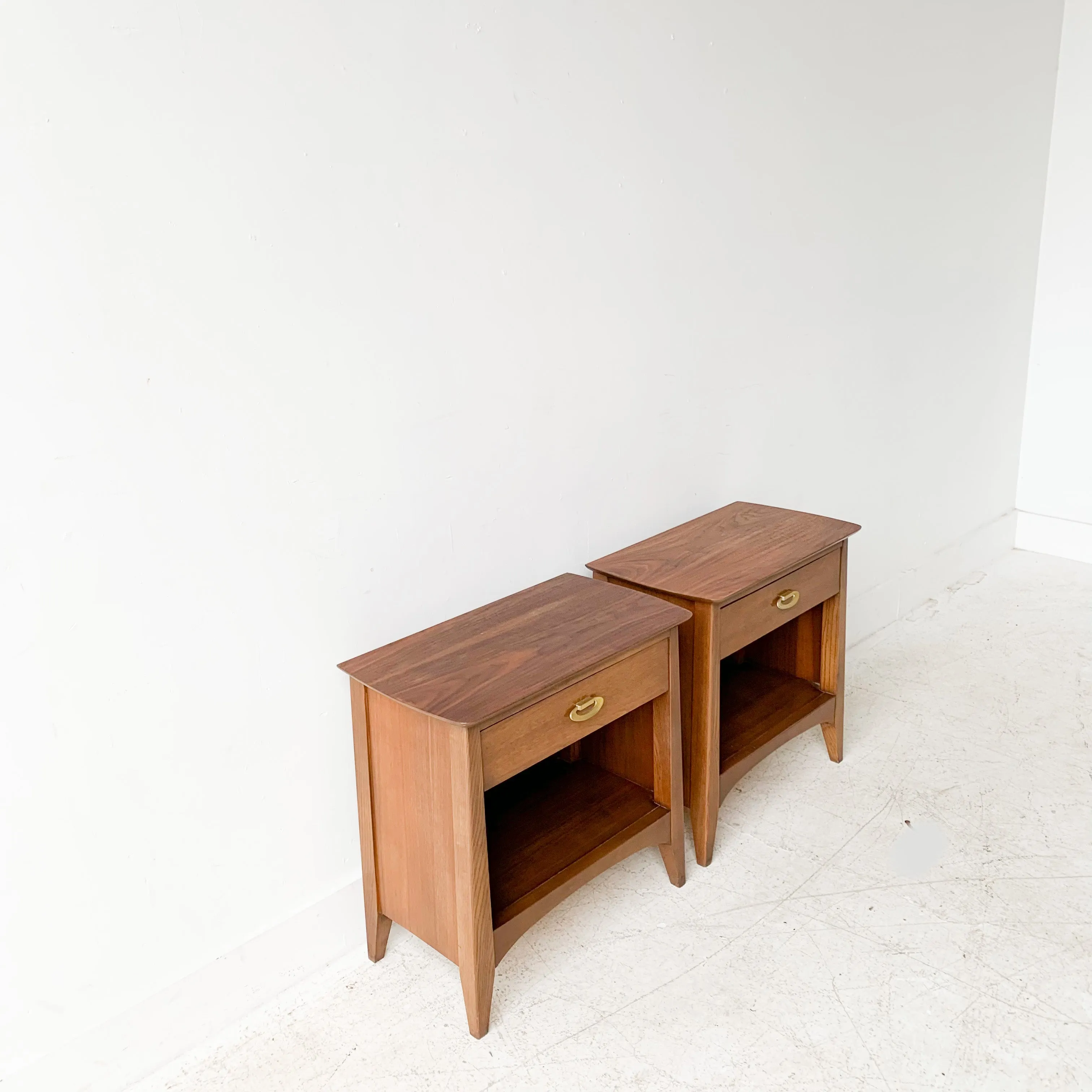 Pair of Mid Century Dixie Nightstands