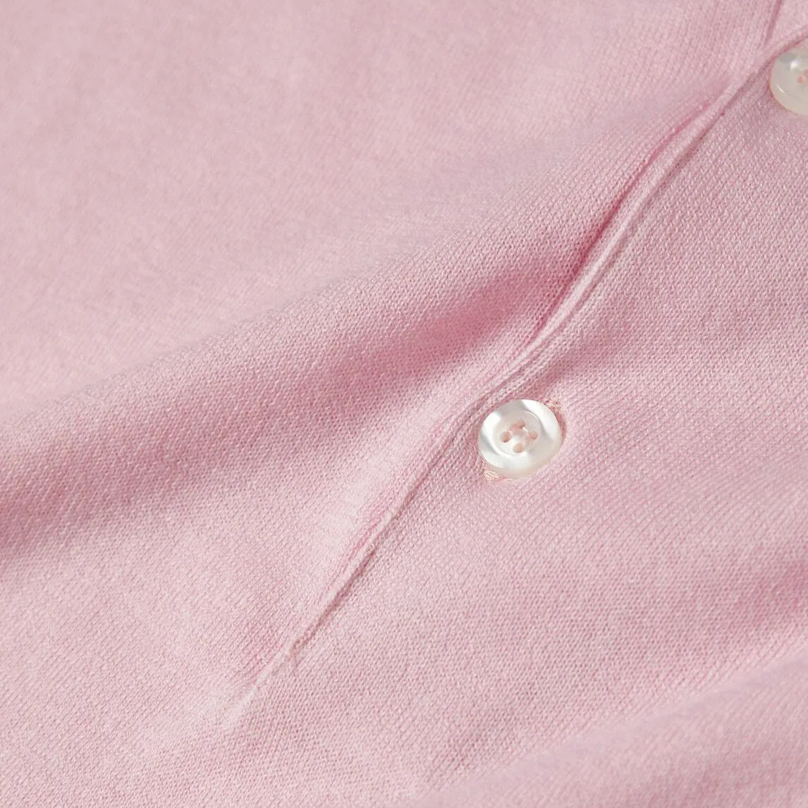 Pink Mycroft Sea Island Cotton Polo