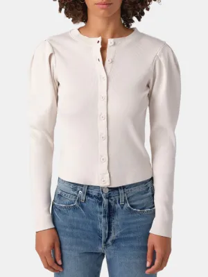 Puff Sleeve Cardigan