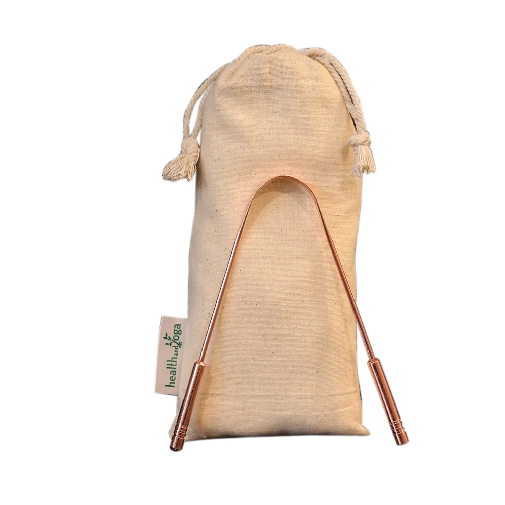 Pure Copper Tongue Cleaner/Scraper