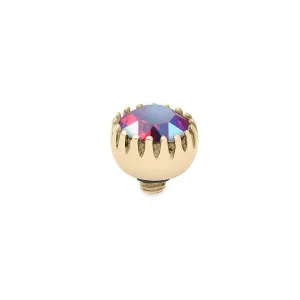 Qudo London 8mm Gold Topper - Light Siam Shimmer