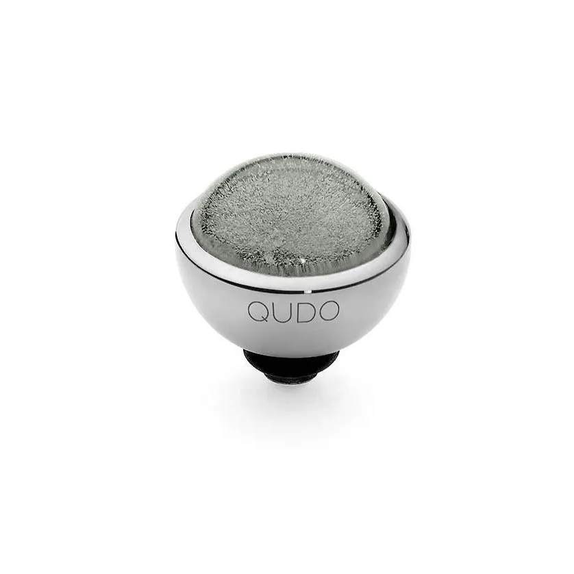 Qudo Melfi 9mm Silver Topper - Light Grey