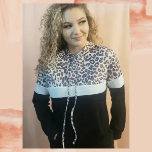 "Wild Jane" Leopard Hoodie
