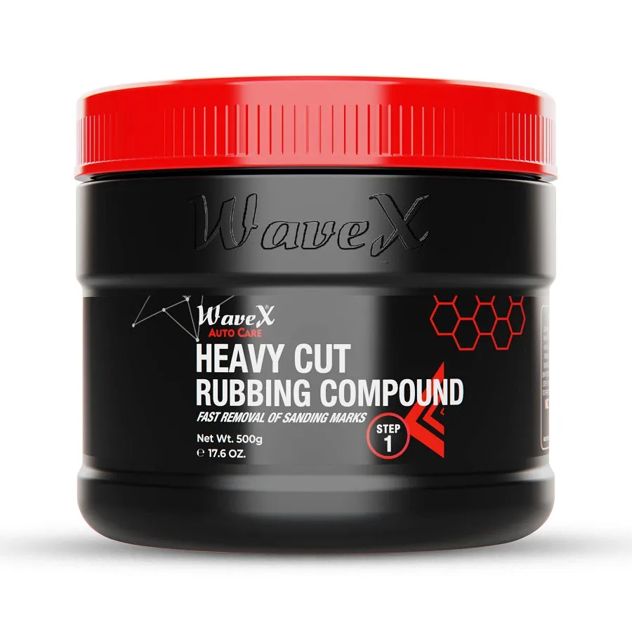Rubbing Compound for Super Heavy Cut, Medium Cut with Polish and Final Finish Super High Gloss Compound (Car Compound Kit (Set of 3))