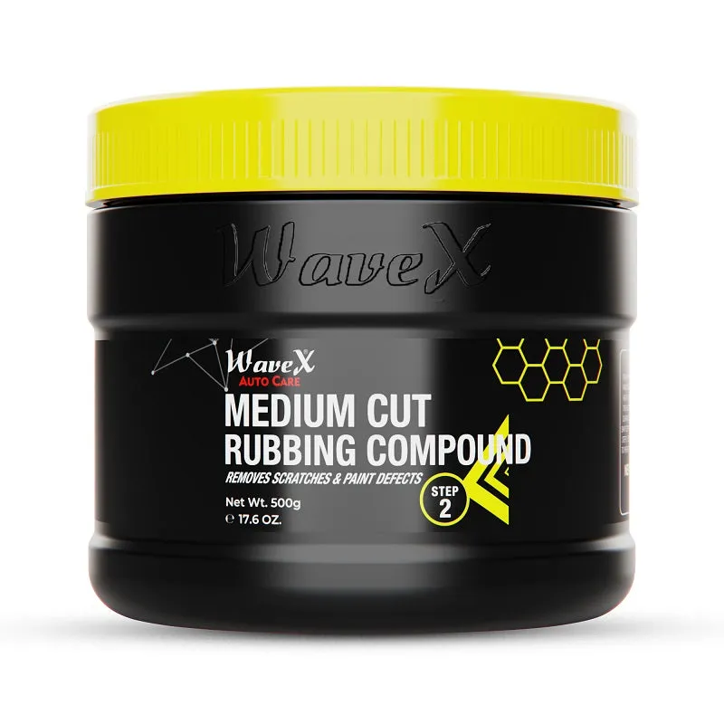Rubbing Compound for Super Heavy Cut, Medium Cut with Polish and Final Finish Super High Gloss Compound (Car Compound Kit (Set of 3))