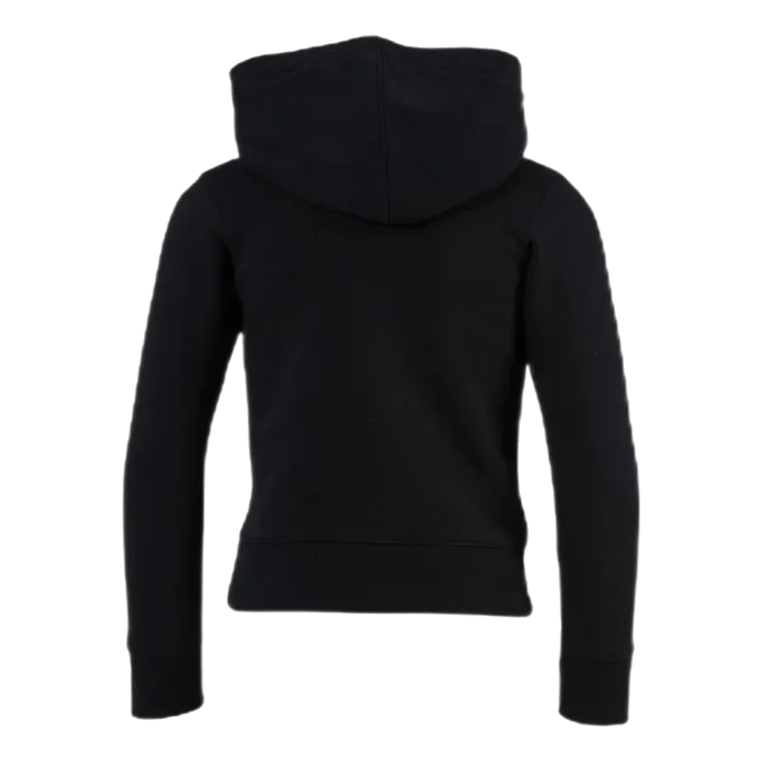 Soft Sweat Hood Junior Black
