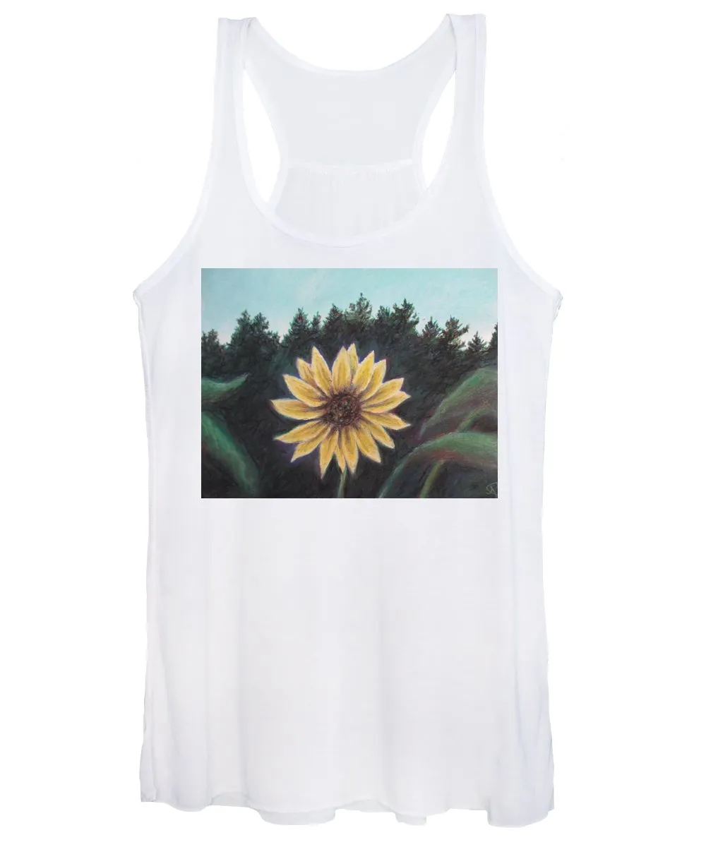 Spinning Flower Sun - Women's Tank Top