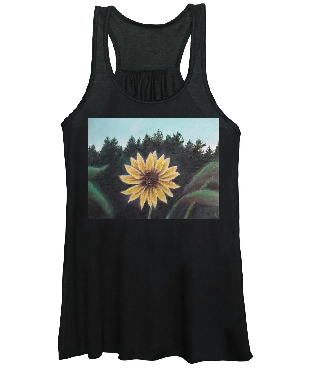 Spinning Flower Sun - Women's Tank Top