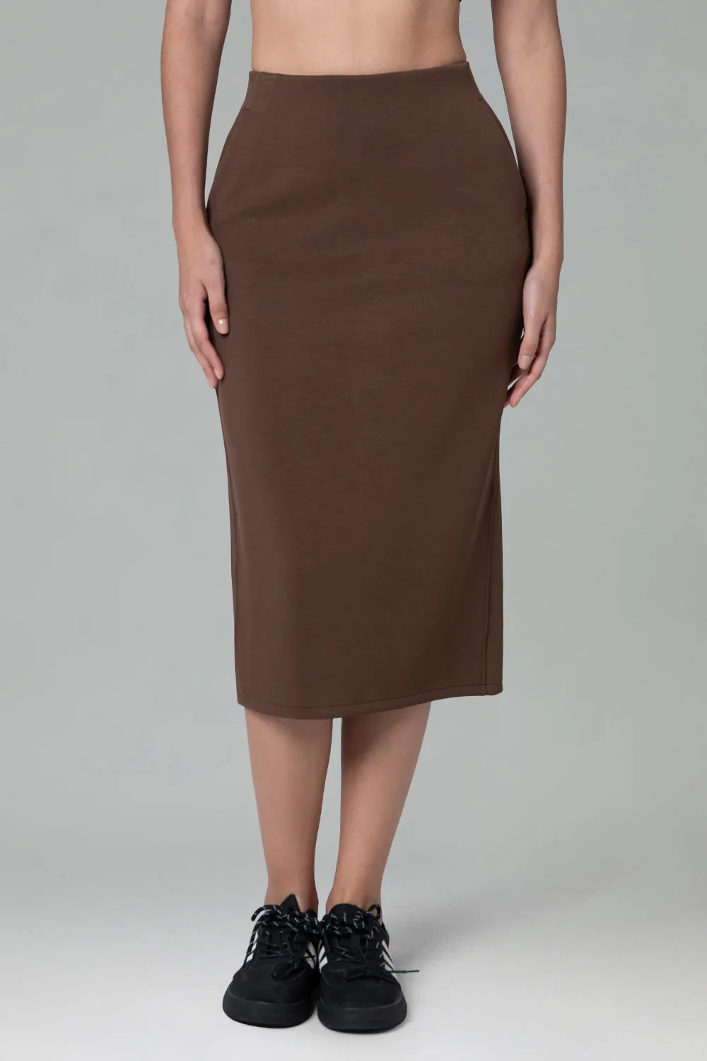 Streamline Midi Skirts w/Pockets