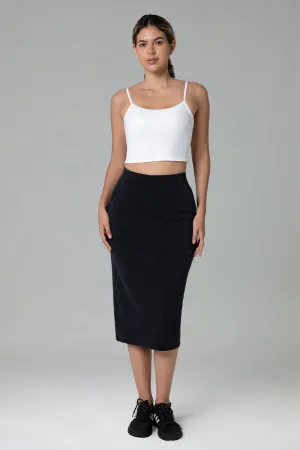 Streamline Midi Skirts w/Pockets