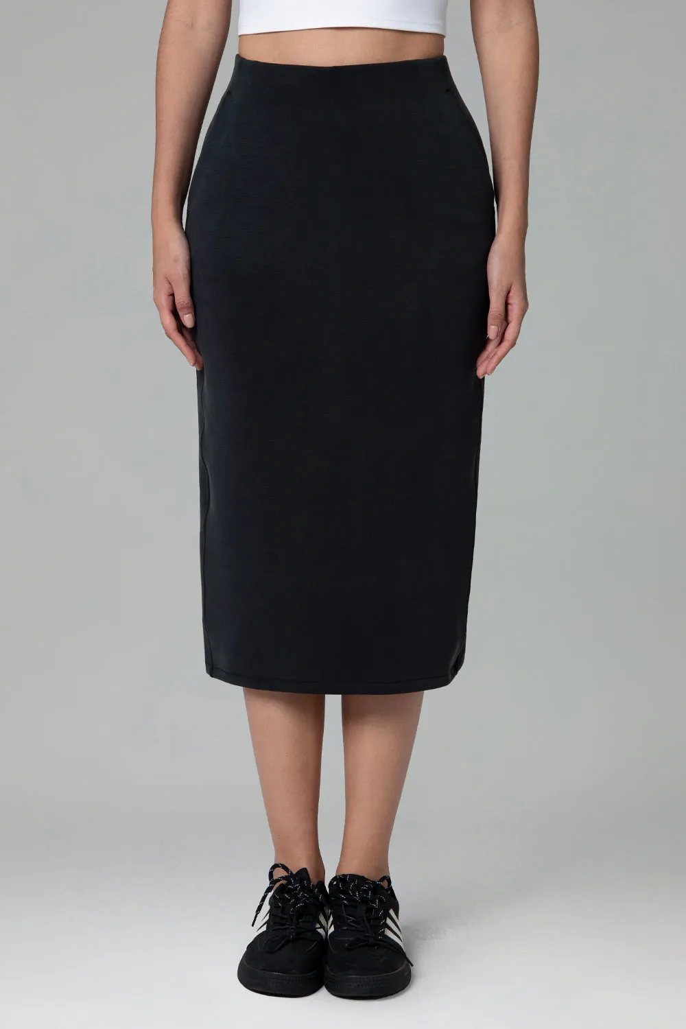 Streamline Midi Skirts w/Pockets