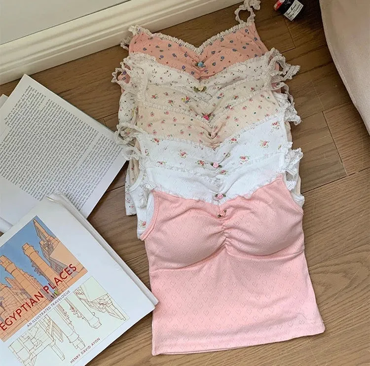 Sweet Flower Crop Top