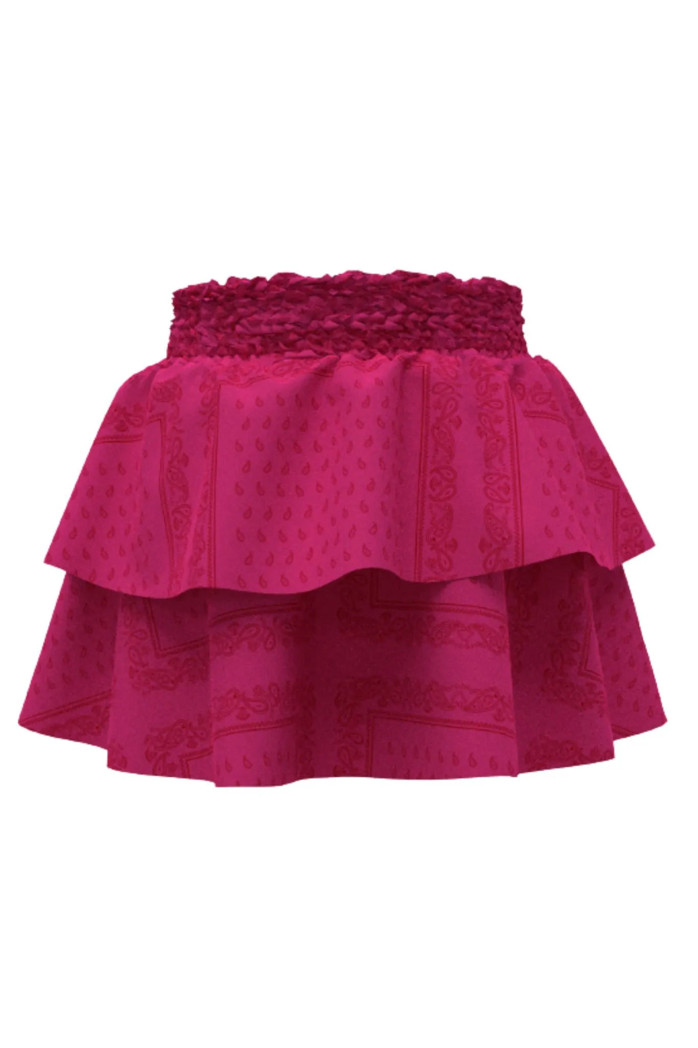 The Jules Mini - Pink on Red Bandana