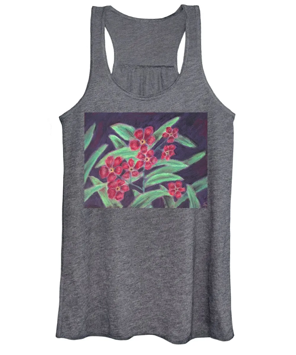 Visions of Forget Me Nots ~ Women's Tank Top