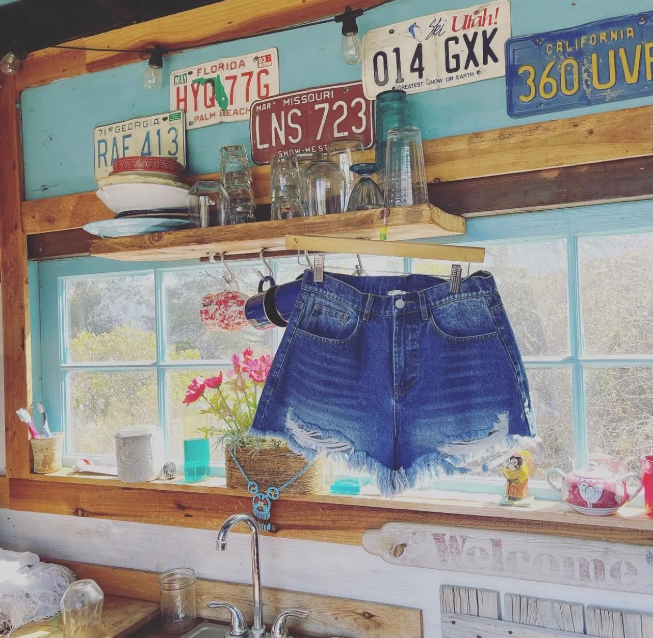 Wild Denim Short Bottom