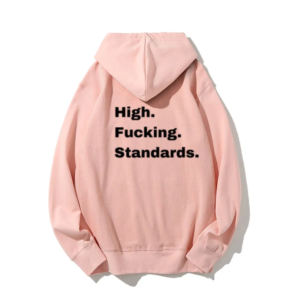 Women Letter Graphic Hoodies